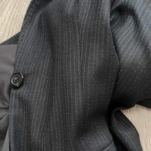 Elie Tahari Wool Pin Stripe Casual Business Suit | Designer Business Wear - Picture 8 of 13